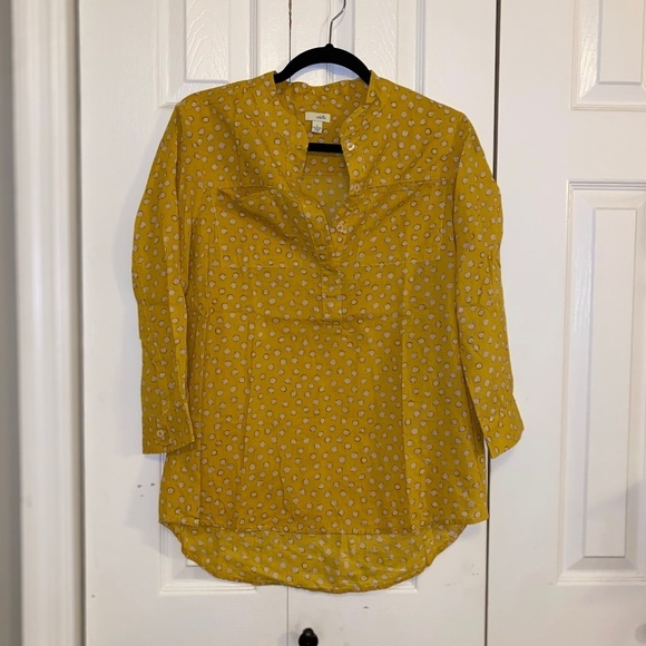 Odille size 4 vibrant yellow top - Picture 1 of 5
